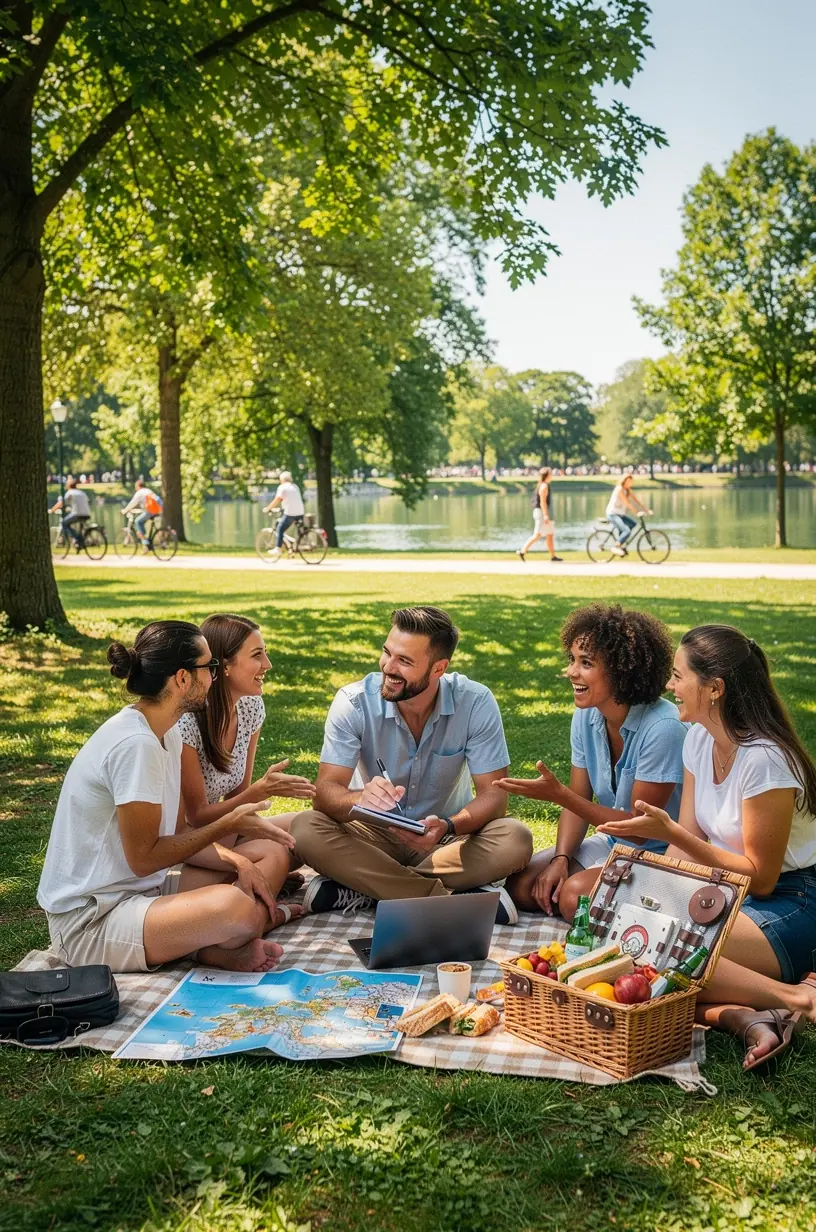 Personalized travel planning session in a boutique agency